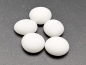Preview: glasnuggets-weiss-opak-eisig-matt-15-17-mm